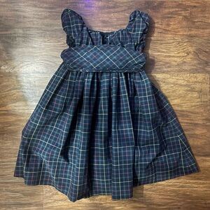 Ralph Lauren Plaid Girls Dress - Christmas